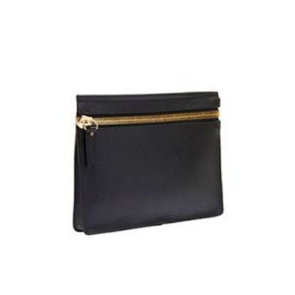India Hicks Big Zipper - Black - NWT